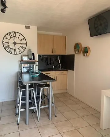 Rce Les Coraux, Cosy T1, Situe A 7' A Pied De La Et Du Centre, Clim, Wifi, Parking Prive, Piscines Canet-en-Roussillon
