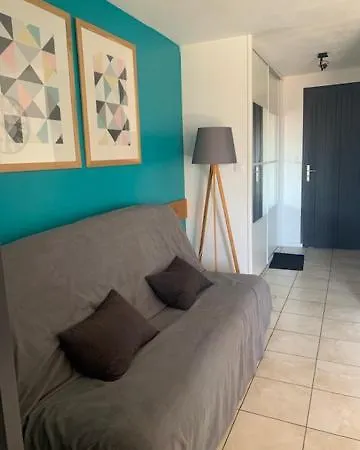 Rce Les Coraux, Cosy T1, Situe A 7' A Pied De La Et Du Centre, Clim, Wifi, Parking Prive, Piscines Lejlighed *