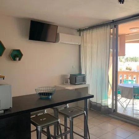 Rce Les Coraux, Cosy T1, Situe A 7' A Pied De La Et Du Centre, Clim, Wifi, Parking Prive, Piscines