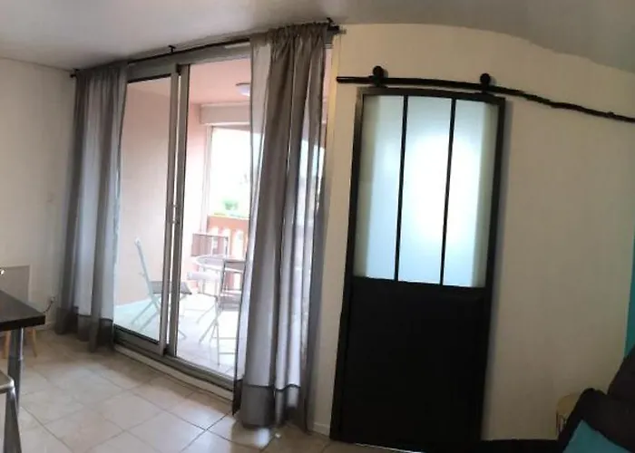 Rce Les Coraux, Cosy T1, Situe A 7' A Pied De La Et Du Centre, Clim, Wifi, Parking Prive, Piscines Apartment Canet-en-Roussillon